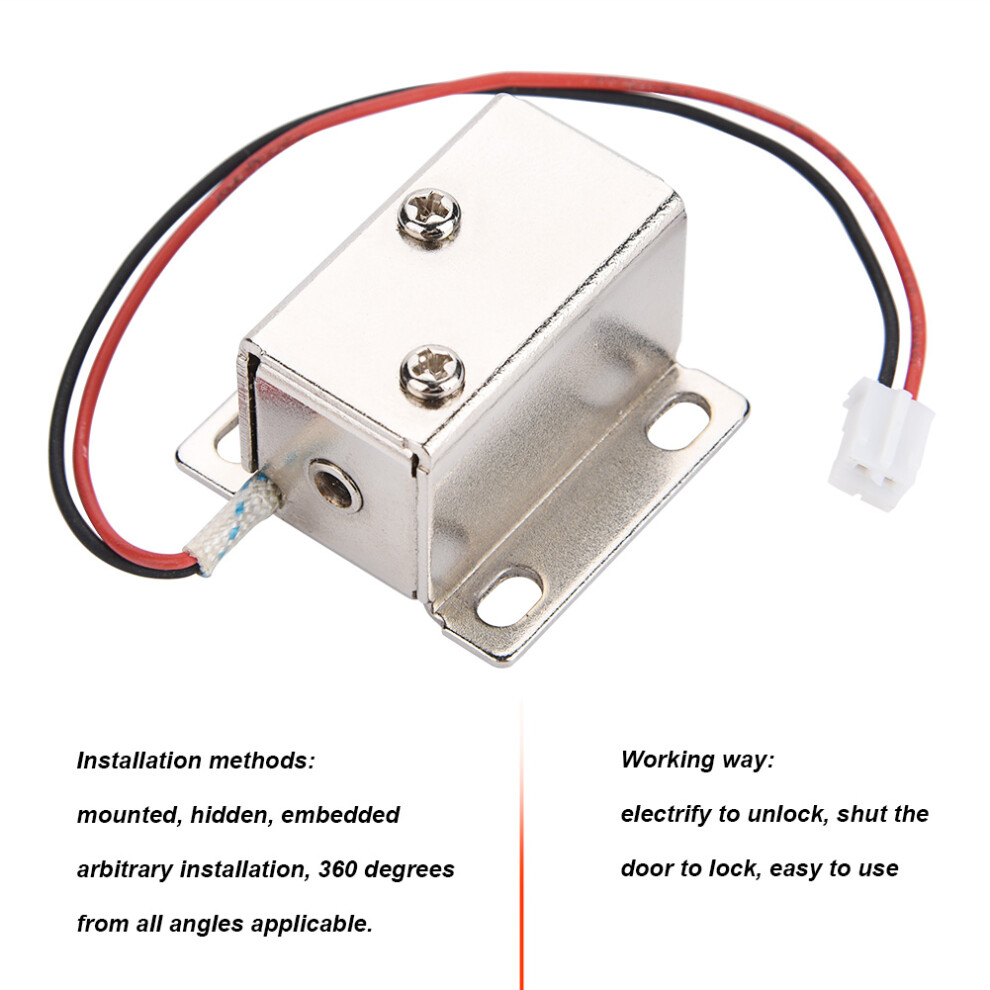 Solenoid Electromagnetic Electric Lock Access Control for Door Cabinet Drawer-image-OPC-PHWF7QD-NEW