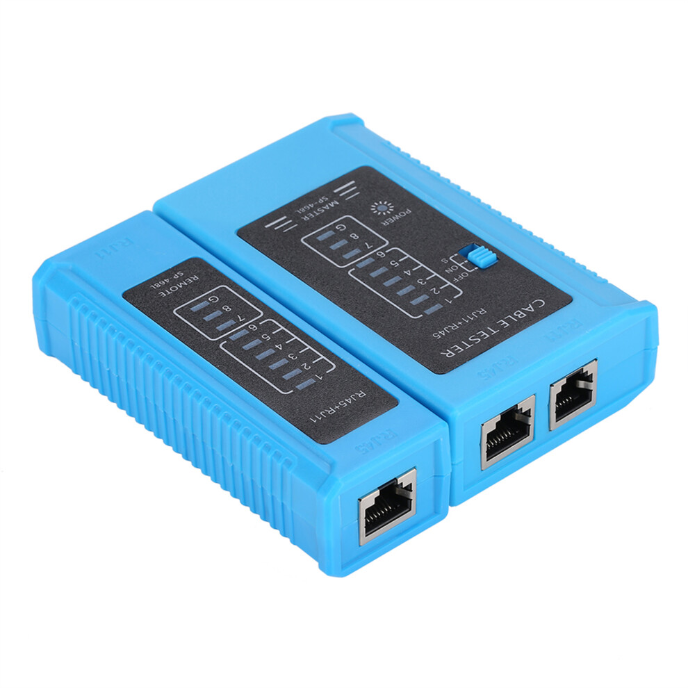 Rj45 And Rj11 Network Cable Tester Ethernet Lan Network Test Tool 9421324114647
