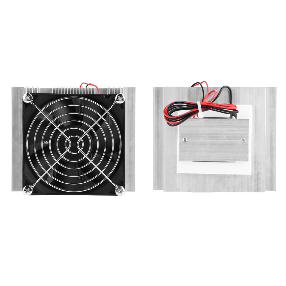 12V Semiconductor Refrigeration Thermoelectric Peltier Cold Plate Cooler With Fan 8791324115076