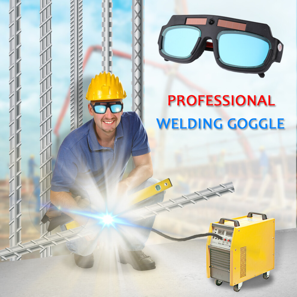Solar Energy Auto Darkening Welding Safety Goggles Anti Ultraviolet Weld Professional Glasses Protects Eyes 9411324115034