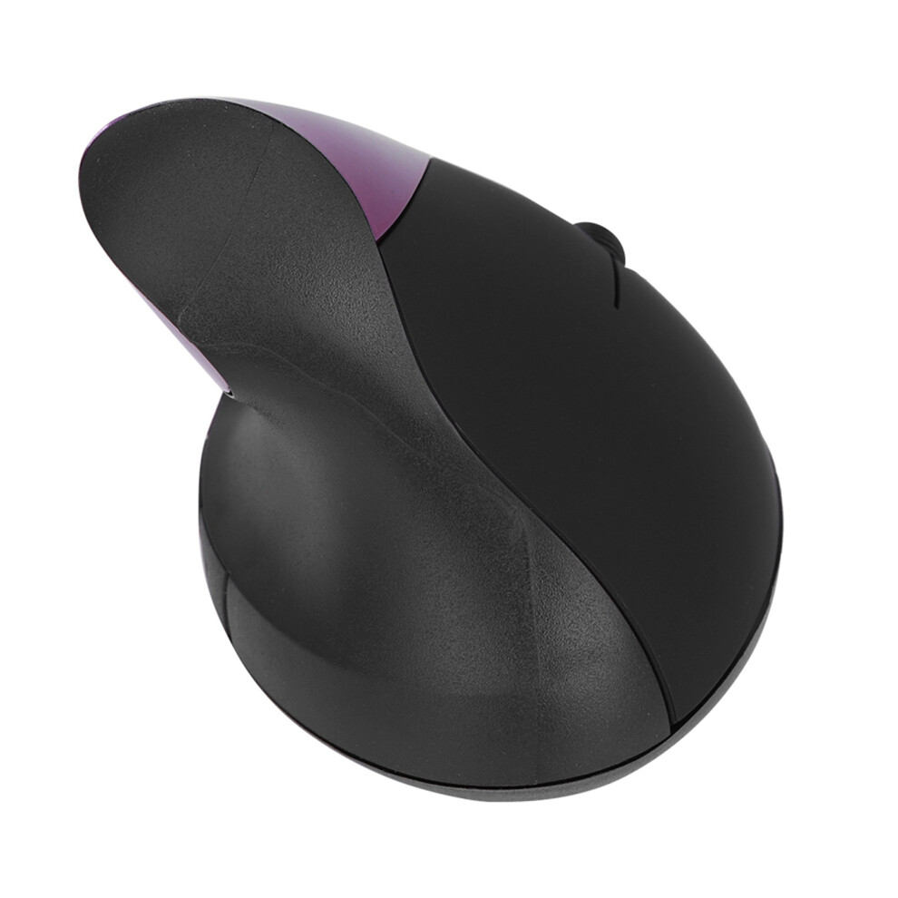 1600Dpi Usb Vertical Wired Mouse Ergonomic Design Wrist Rest Gaming Mice For Pc Laptop Purple 9421324114968