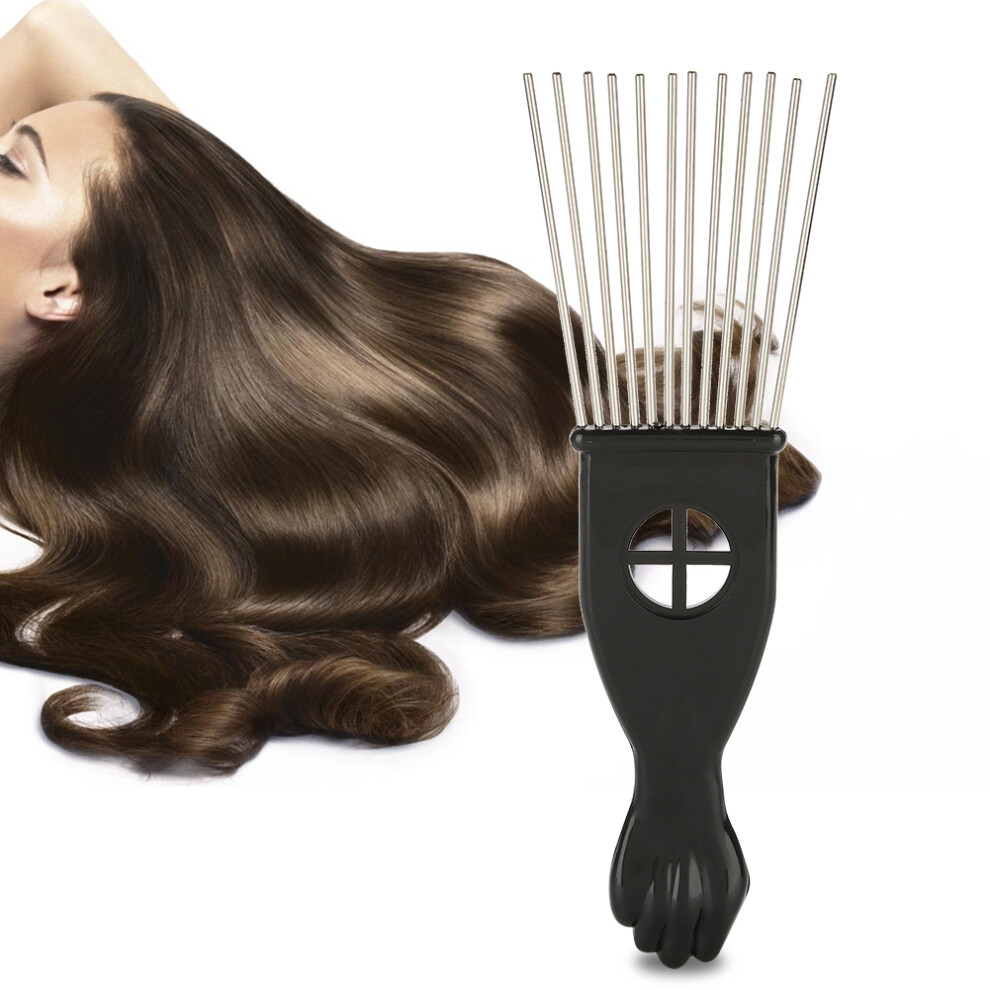 Hair Hairdressing Tool Fork Comb Hair Dying Straightening Curling Men Oil Hair Styling Comb K2
