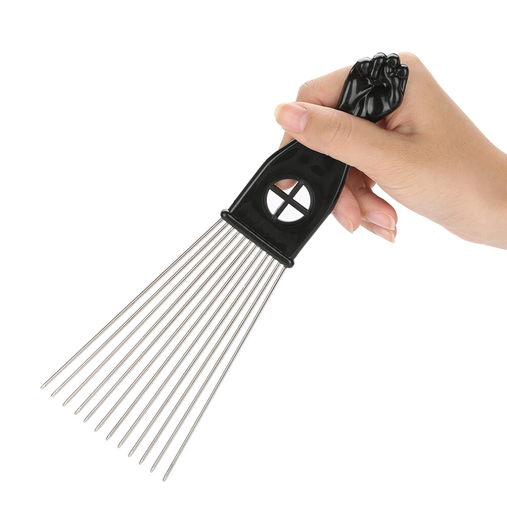 Hair Hairdressing Tool Fork Comb Hair Dying Straightening Curling Men Oil Hair Styling Comb K1