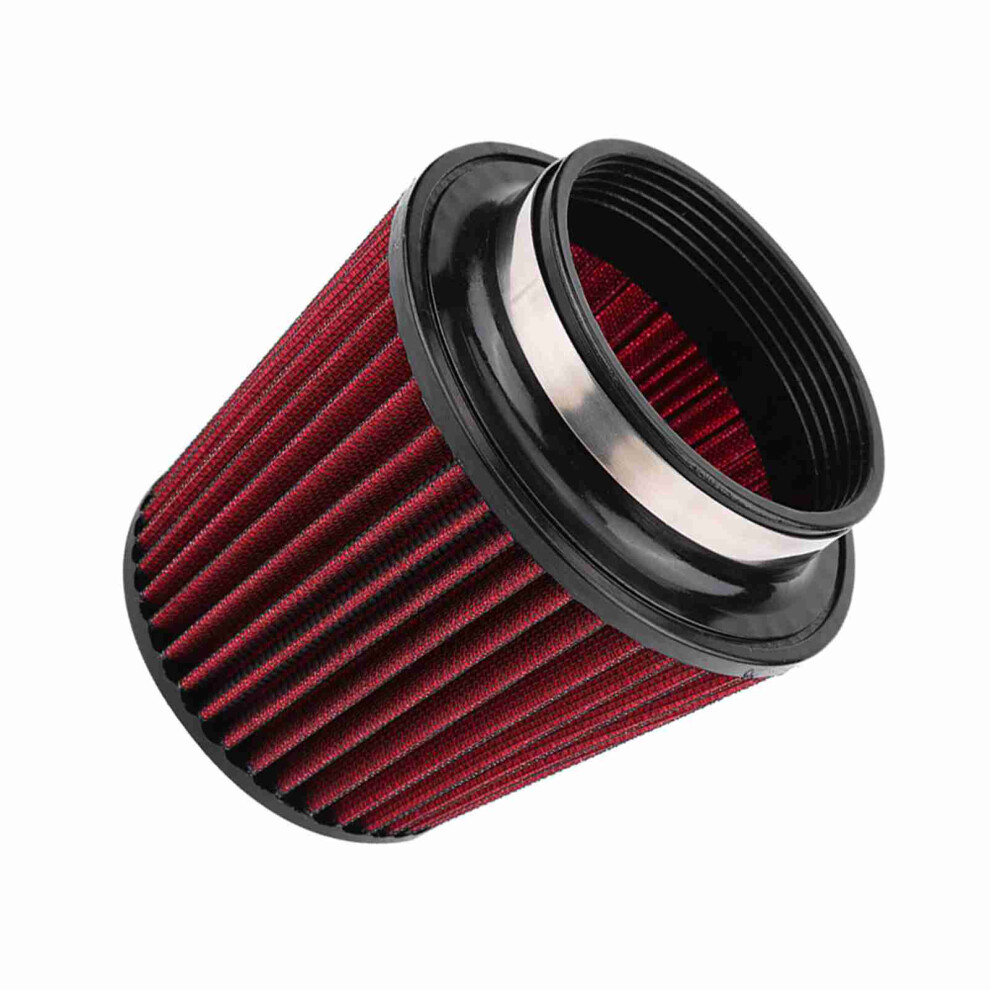 Universal Car Modification High Flow Inlet Air Intake Round Cone Air Filter Cleaner 100Mm 4911324120687
