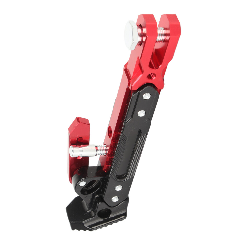 Universal Adjustable Foot Side Support Stand For Nmax 155 20152016 Nmax 125 Red 9321324120429