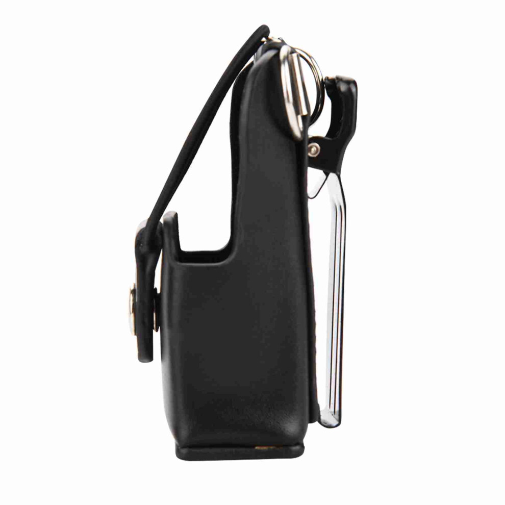 Leather Case Cover For Motorola Gp328plus/Gp338plug/Gp344/Gp388 Walkie Talkie Radio With Lanyar 7691324121194