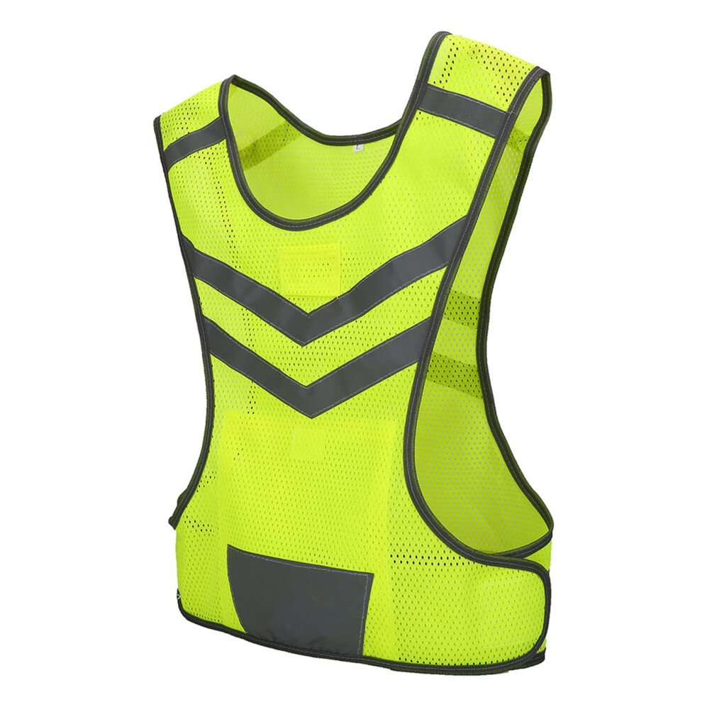 High Visibility Adjustable Reflective Safety Vest For Outdoor Sports Cycling Running Hiking 8401324120924