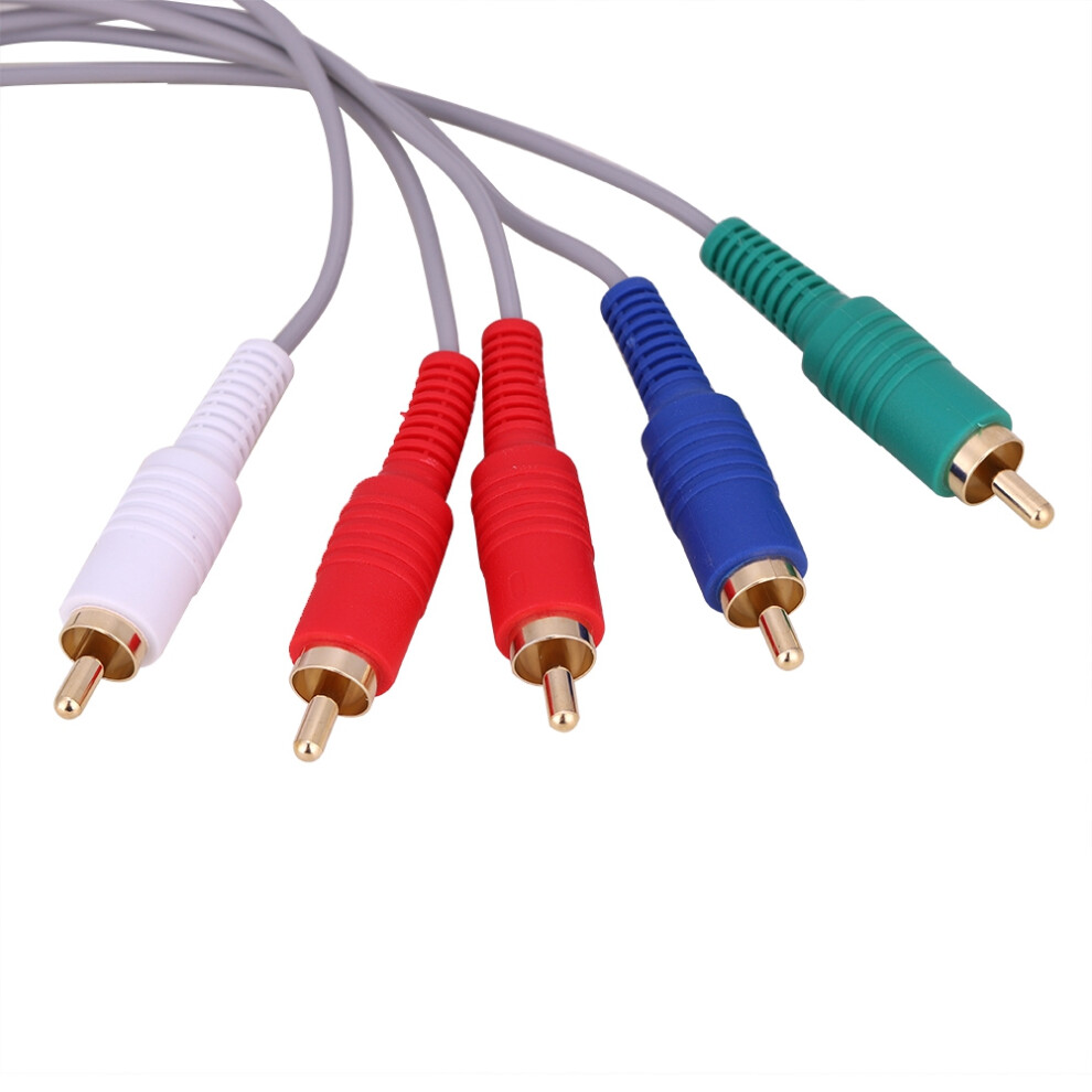 High Definition Av Audio Video Adapter Hdtv Component Cable Wire For Wii U Gaming System 8401324123345