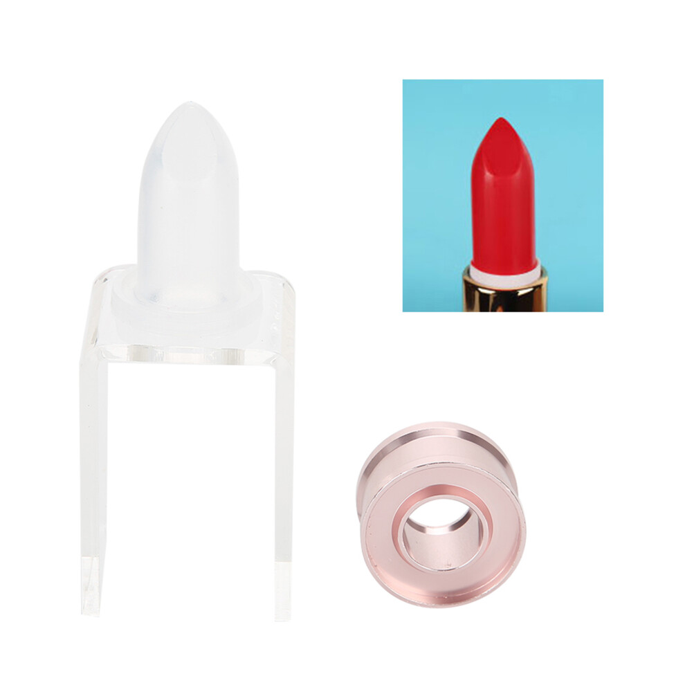 12.1MM DIY Lipstick Silicone Mold Homemade Balm Lip Mold Circle Crafts Tool Kit 01