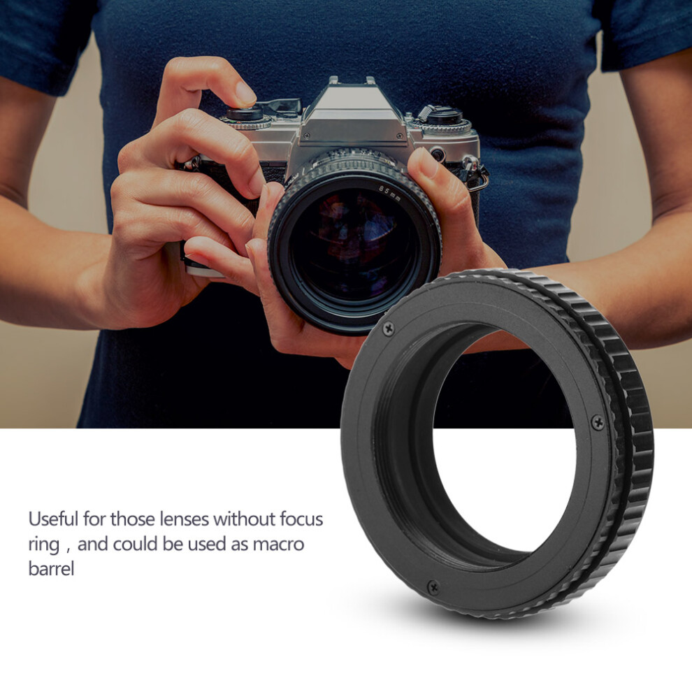 M42 To M42 Adjustable Focusing Helicoid Lens Adapter Macro Tube Accessory (12-17Mm) 4911324123121