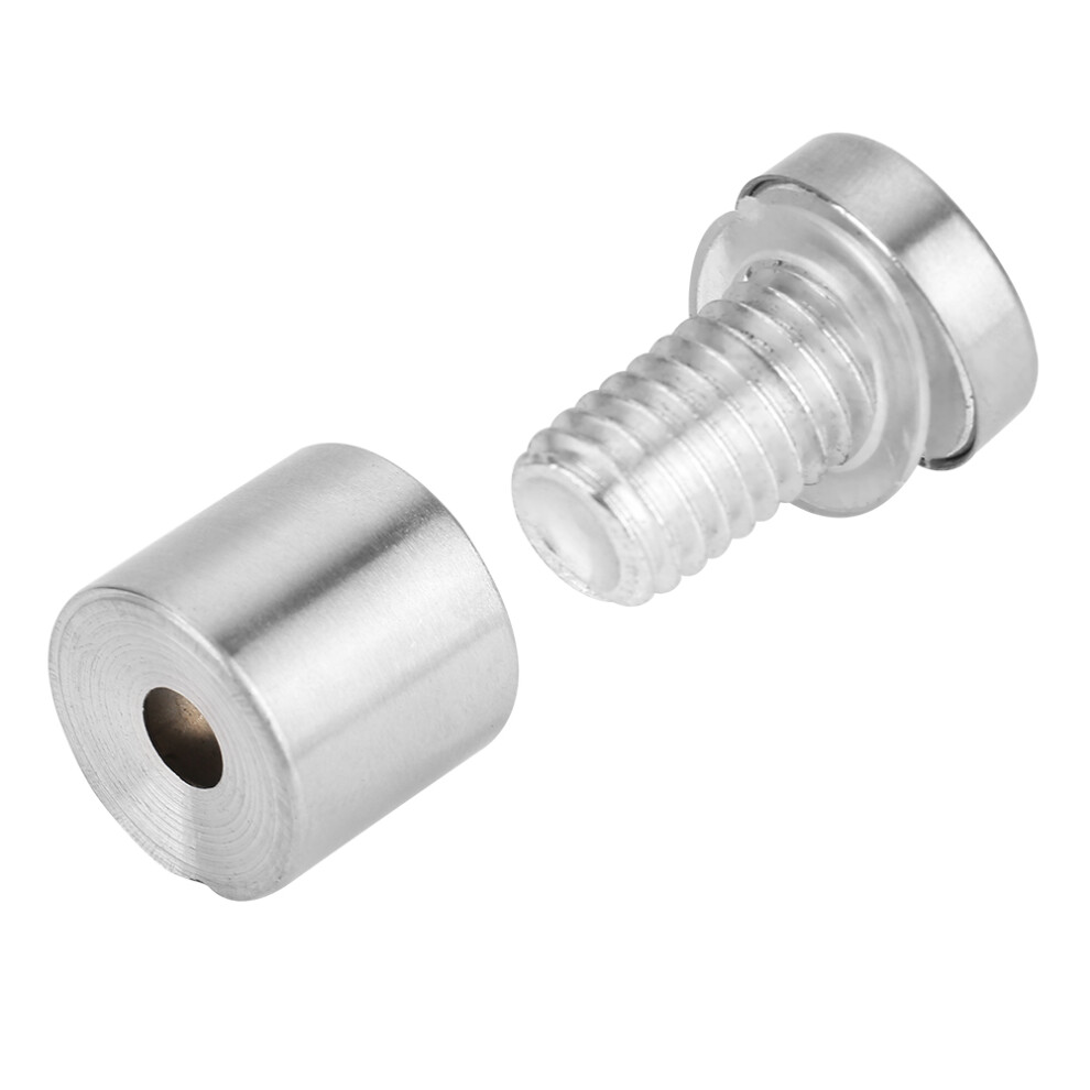 20Pcs M12*20Mm Stainless Steel Advertise Fixing Pin Glass Standoff Mounting Bolt 8451324123890