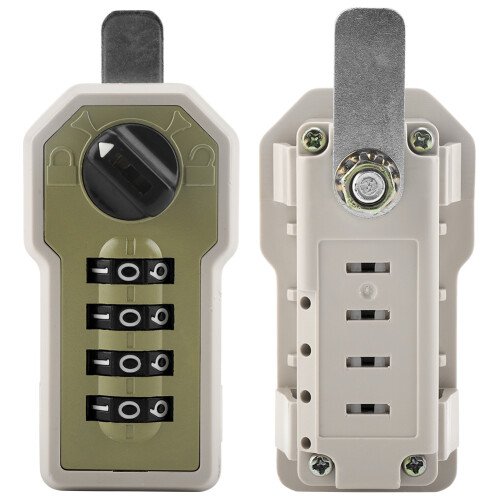 4 Digit Code Combination Cam Cabinet Convenient Password Security Coded Lock with Key 2