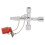 4 in 1 Multifunctional Universal Key Tool Cross Square Triangle for Electrical Control Cabinet 5