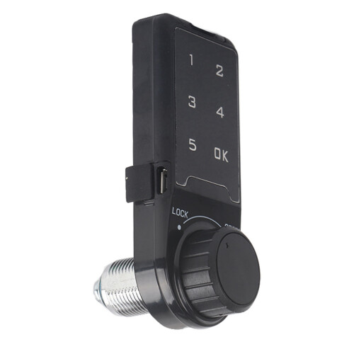 Touch Keypad Password Key Access Lock Digital Electronic Security Cabinet Coded Locker L=20mm 2
