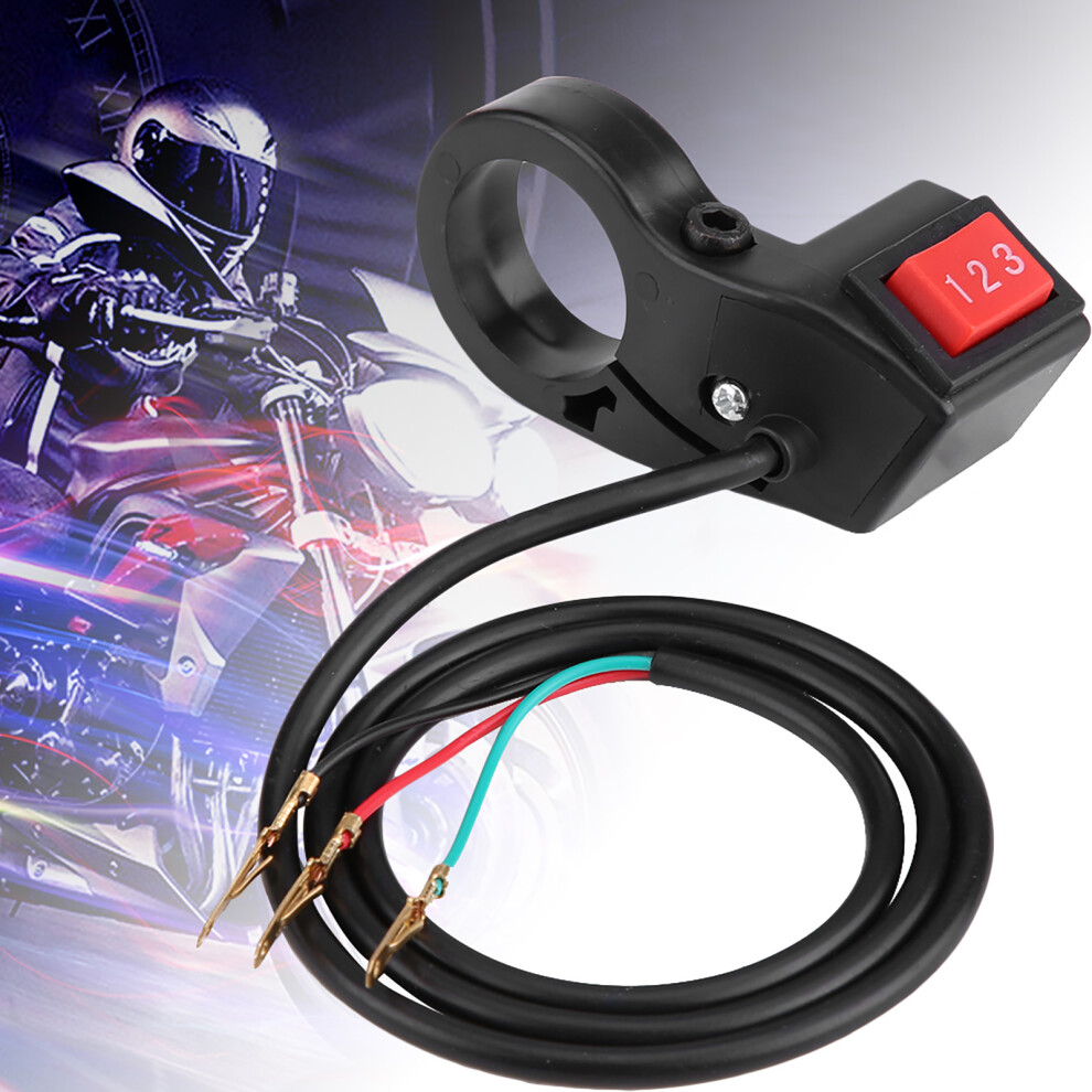 22Mm 7/8In Handlebar Electric 3 Speed Module Switch Shift For Motorcycle E Bike Scooter 4041324125181