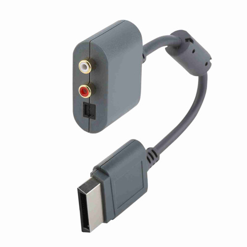Neuer RCA Optischer Audio-Adapter Konverterkabel für XBOX 360 2