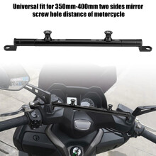 Motorcycle Cross Bar Balance Handlebar Motorbike Accessories for Xciting 300/400/500 (Black)
