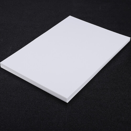 50 Sheets White Blank Paper DIY Hand Printed  Multipurpose Use A4 2