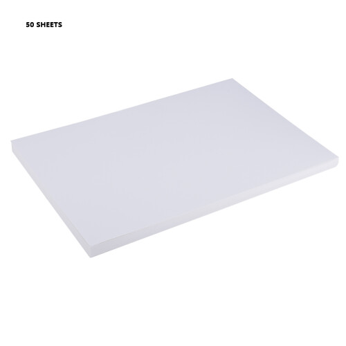 50 Sheets White Blank Paper DIY Hand Printed  Multipurpose Use A4 1