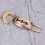 Multi Function Aluminum Alloy Golf Divot Tool Green Lawn Repair Fork Ball Marker 12