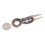 Multi Function Aluminum Alloy Golf Divot Tool Green Lawn Repair Fork Ball Marker 10