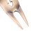 Multi Function Aluminum Alloy Golf Divot Tool Green Lawn Repair Fork Ball Marker 5