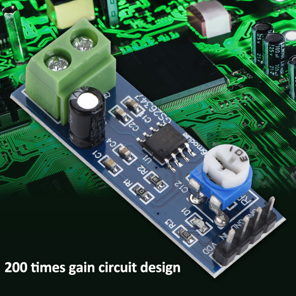 5Pcs 200 Times Gain 5V-12V Audio Amplifier Module For Ek1236 L1p8 4651324127889