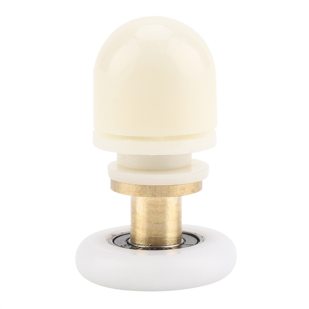 8Pcs Brass Abs Sliding Glass Shower Door Rollers Runners Pulleys Bathroom Doors Hardware (25Mm) 8151324127828
