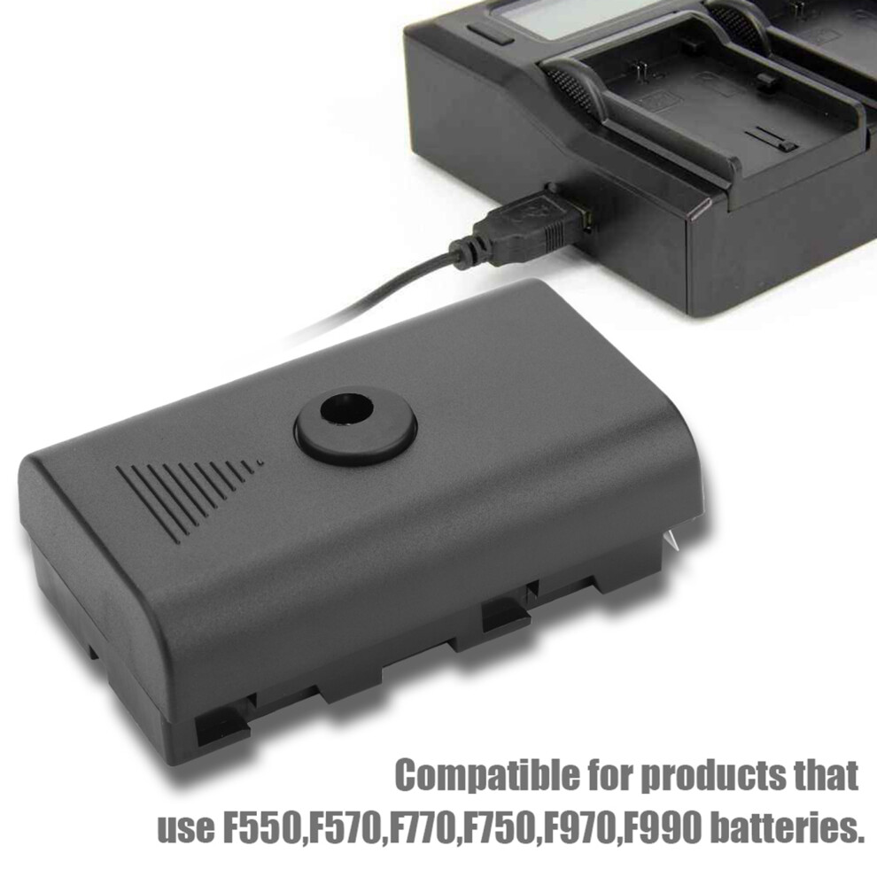 Dummy Battery Coupler For Sony F550 F570 F770 F750 F970 F990 With Usb Cable 3161324130273