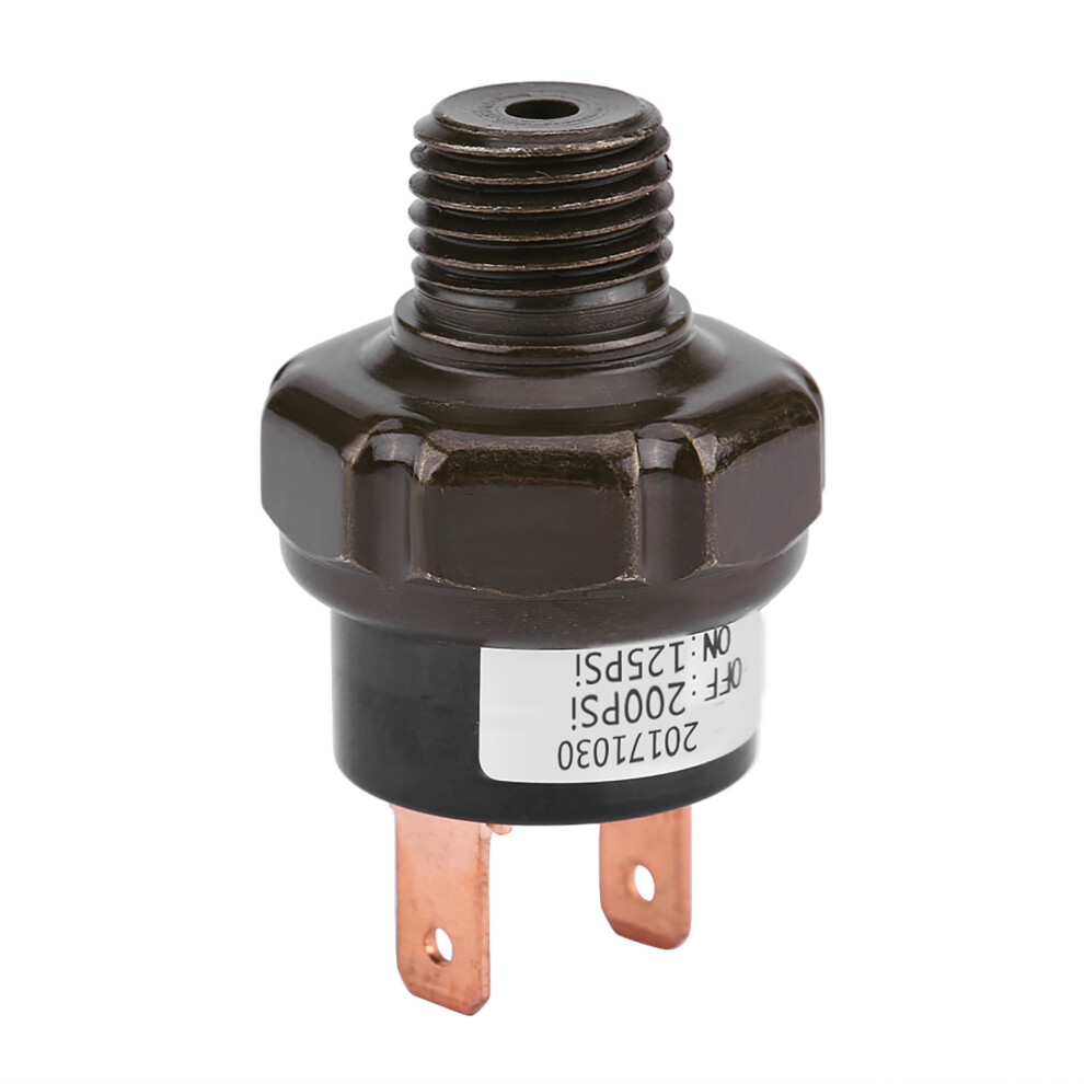 12V Universal Car Automatic Air Compressor Switch Air Pressure Control Switch (125-200Psi) 7891324130503