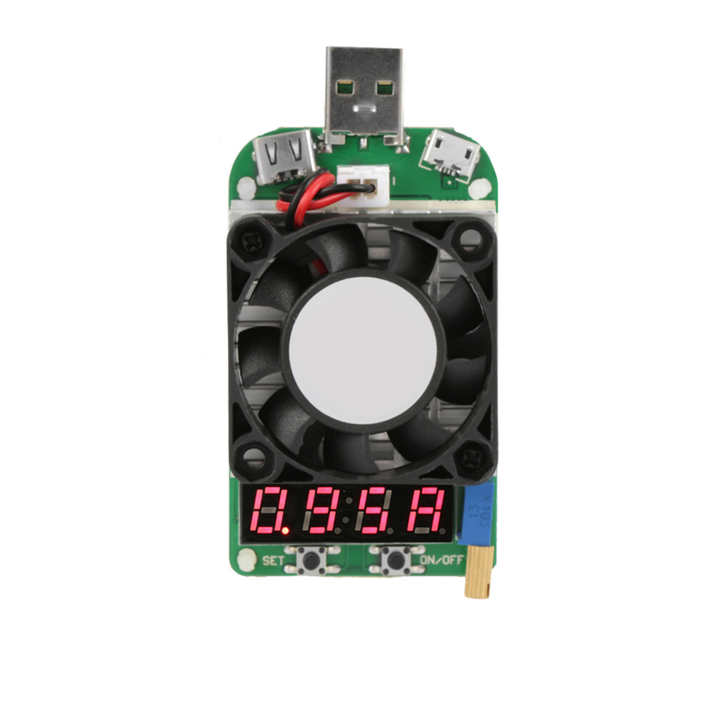 Ld25 Usb Electronic Load Digital Display Battery Test Adjustable Resistor Voltage Current Mete 8021324131715