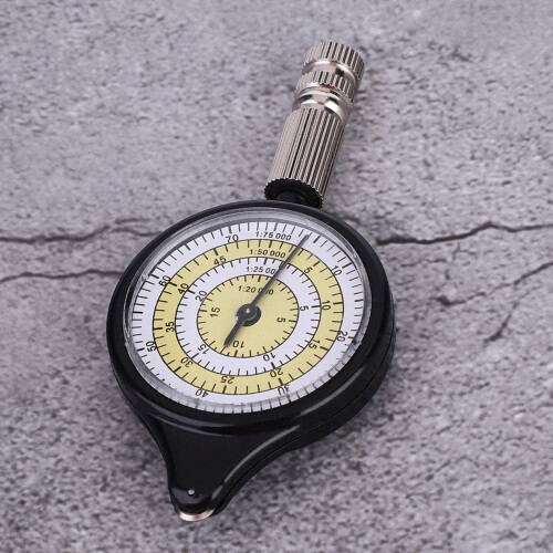 Mini Outdoor Map Measurer Distance Caculator Mapping Tool Metal Wheel 2