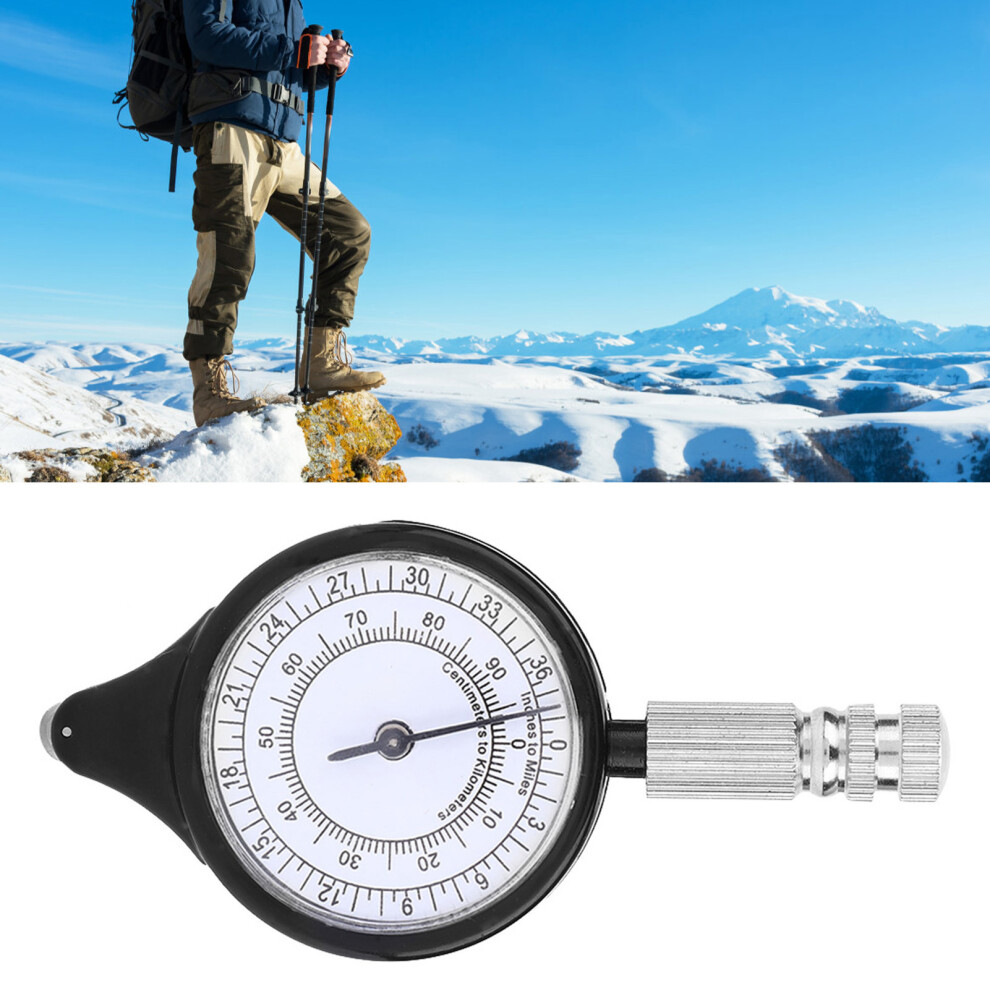 Mini Outdoor Map Measurer Distance Caculator Mapping Tool Metal Wheel 8111324132338