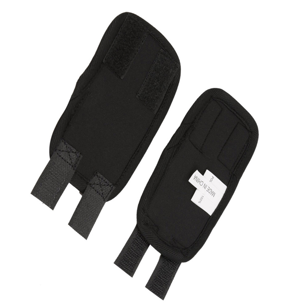 Black 1 Pair Of Dog Front Legs Brace Knees Protector Pet Surgical Injury Bandage Wrap(, S)