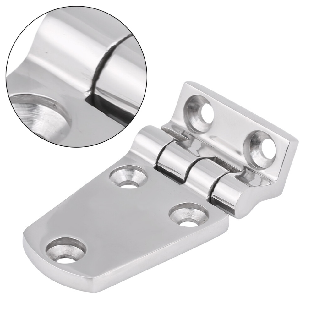 2Pcs Stainless Steel Flush Door Hatch Compartment Folding Bending Hinge Casting For Boat Marine 4061324136208