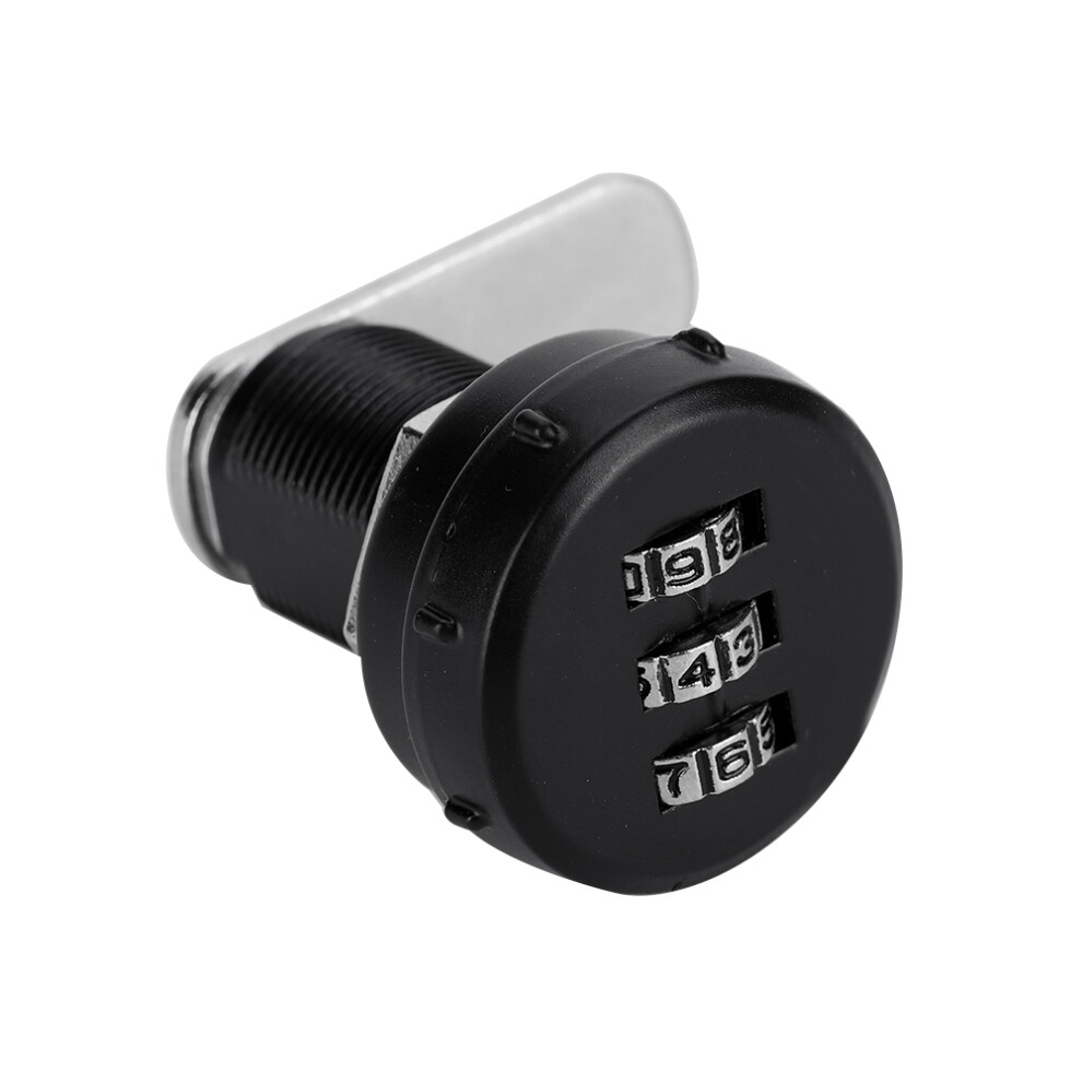 3 Digit Code Combination Cam Cabinet Zinc Alloy Password Security Coded Lock L19 3531324136030