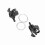 1 Pair Triple Speed Bicycle Gear Shift Derailleur Left/Right Shifter (3x8Speed) 1