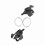 1 Pair Triple Speed Bicycle Gear Shift Derailleur Left/Right Shifter (3x9Speed) 14