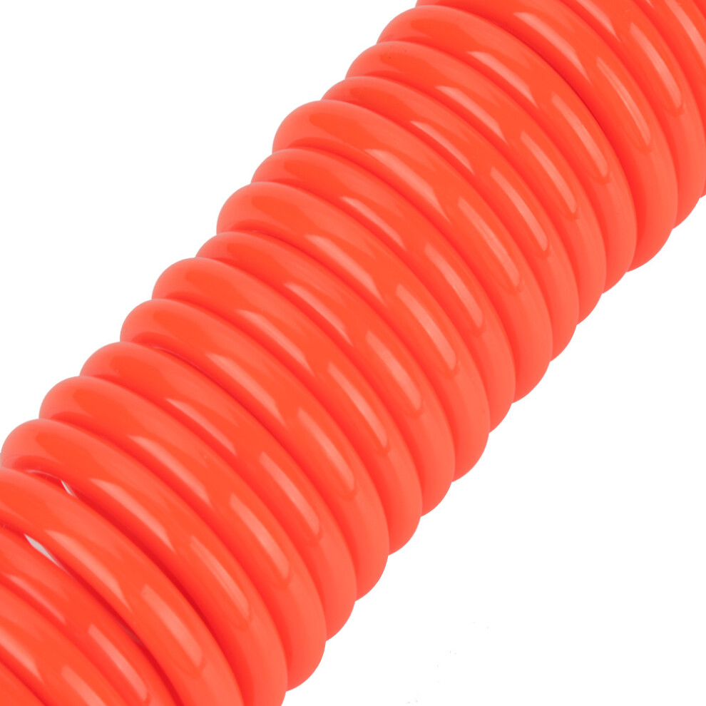8Mm*5Mm Flexible Pu Recoil Air Hose With Joints For Air Compressor Pump 9M Red 7901324136716
