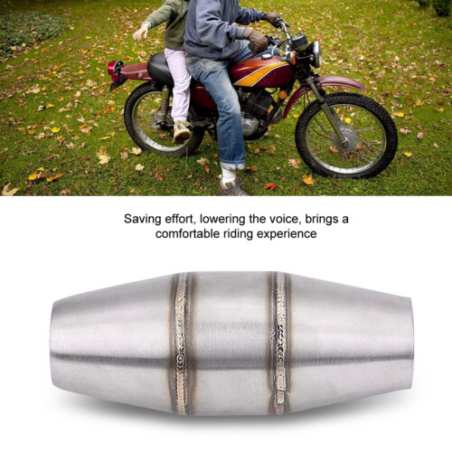 Motorcycle 35mm Full Exhaust System Universal Exhaust Pipe Muffler Silencer 2
