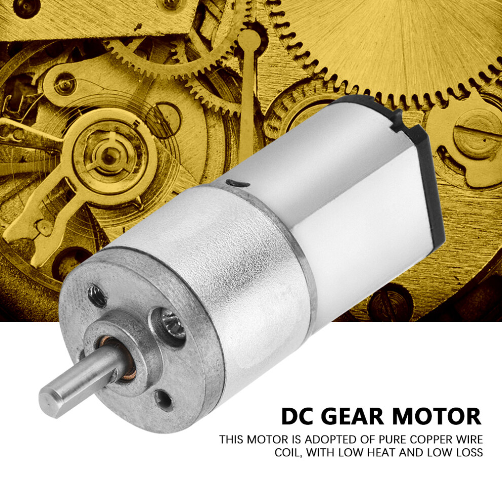 16Ga030 High Precision Gear Motor For Smart Car Electronic Lock(6V 30Rpm) 7901324136952