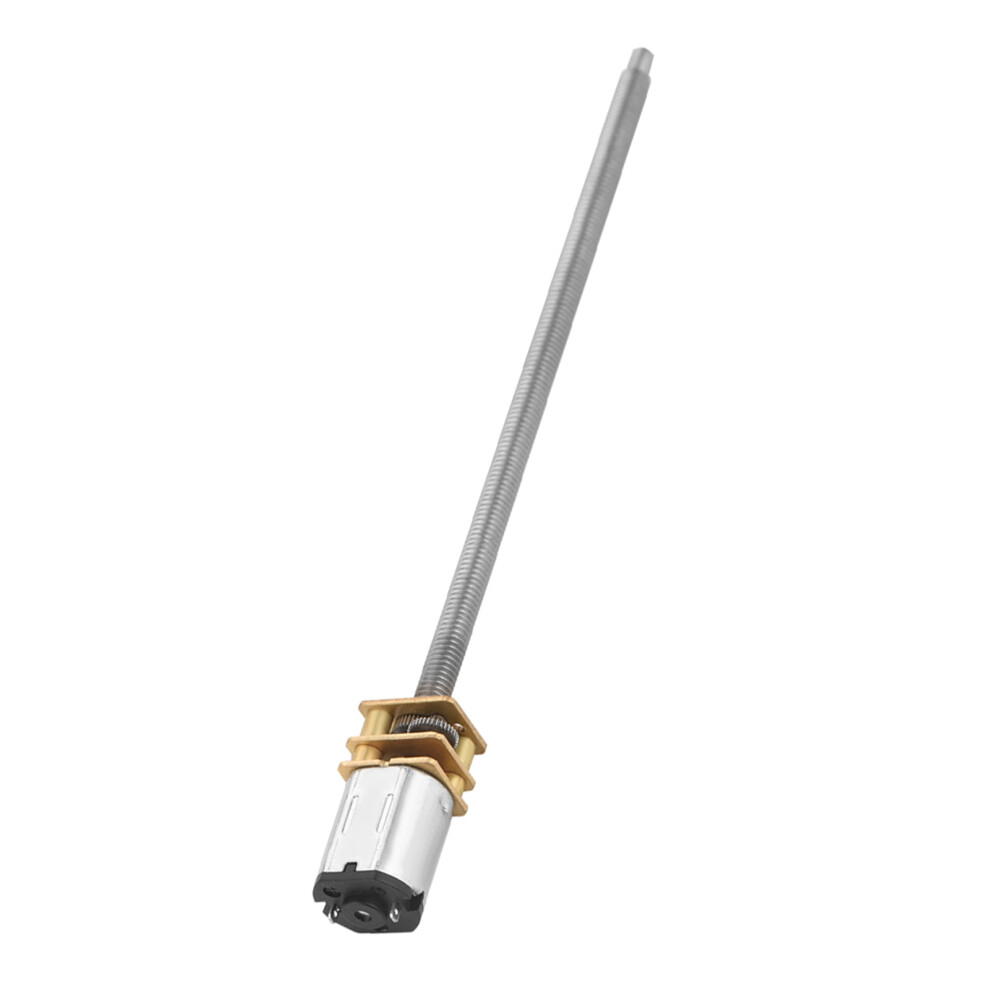 Dc 6/12V N20 Gear Box Reduction Motor With Long Output Shaft M4 X 100Mm (12V 600Rpm) 9301324137160