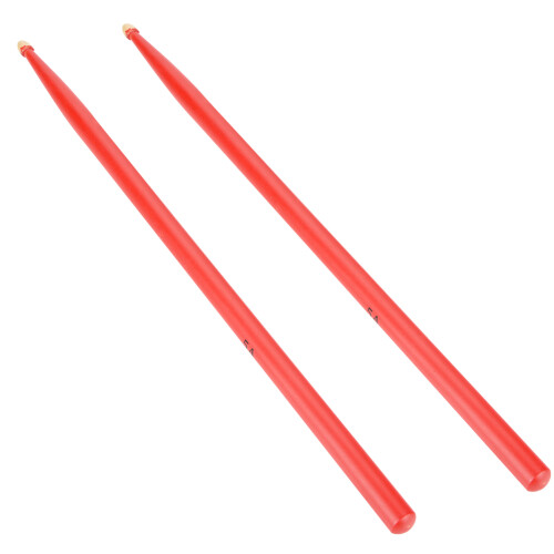 Paar 5A Ahorn-Schlagstöcke 40 cm Rot oder Schwarz für Schlagzeuger 2