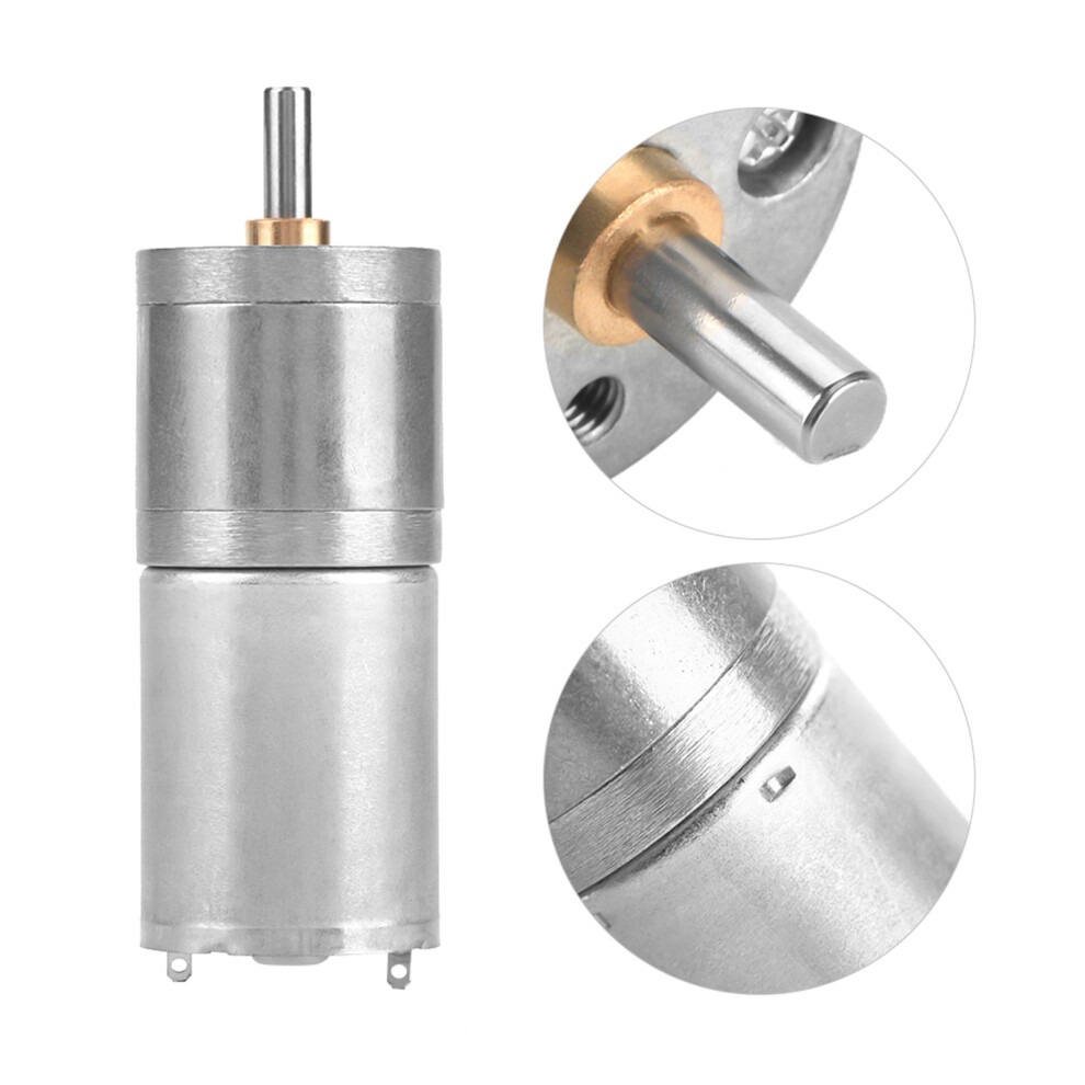 1Pcs 25Mm Dc 12V 25Ga-370 Low Speed Metal Gear Motor For Electronic Lock 8431324136793