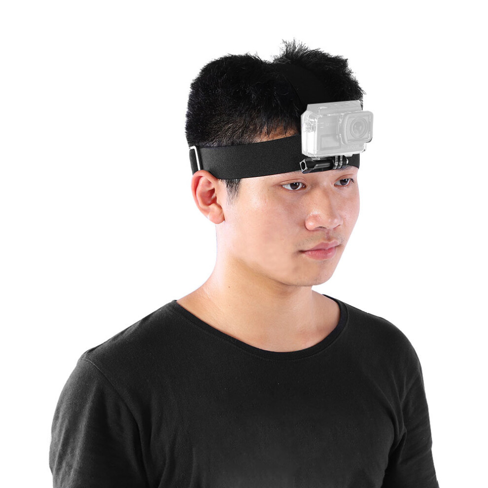 Adjustable Elastic Headband Head Strap Belt Mount For Action Sport Camera Accessory 4671324137596