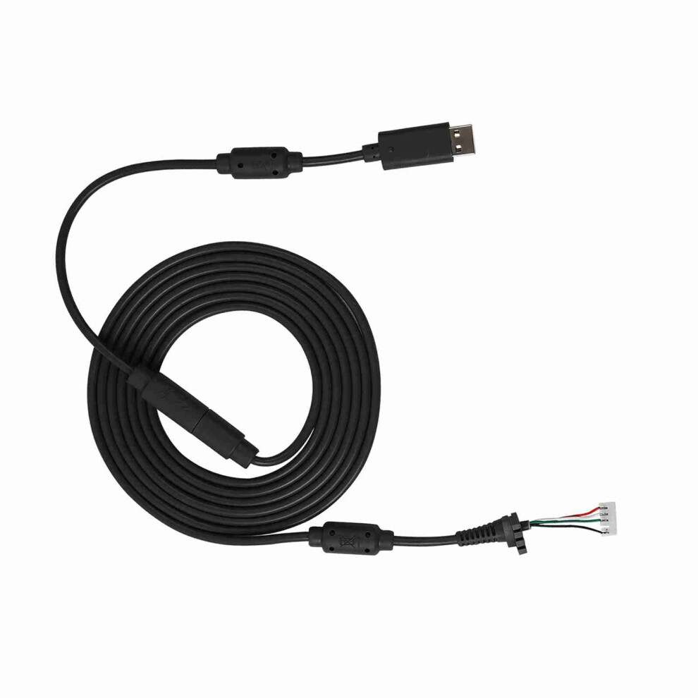 Usb 4Pin Gamepad Cable Replacement Wire Breakaway Adapter For Xbox 360 (Black) Black 3701324137980