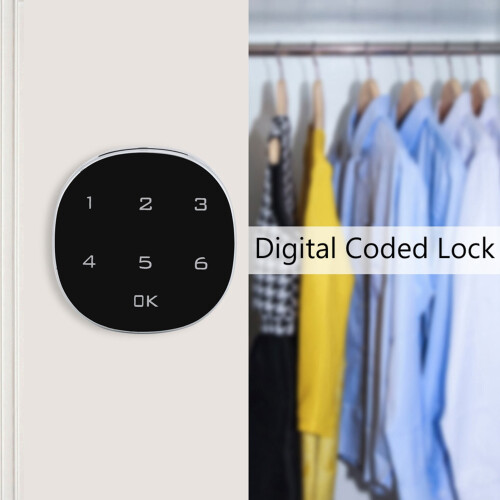 Digital Zinc Alloy Code Combination Cam Cabinet Convenient Password Safe Lock 2