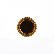 10Pcs Bike Bicycle Aluminum Alloy Tire French Valve Protective Stem Cap(Gold)