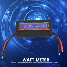 Digital-Wattmeter 4,8V-60V 150A Spannungs- & Strom-Logger für DIY & Technik