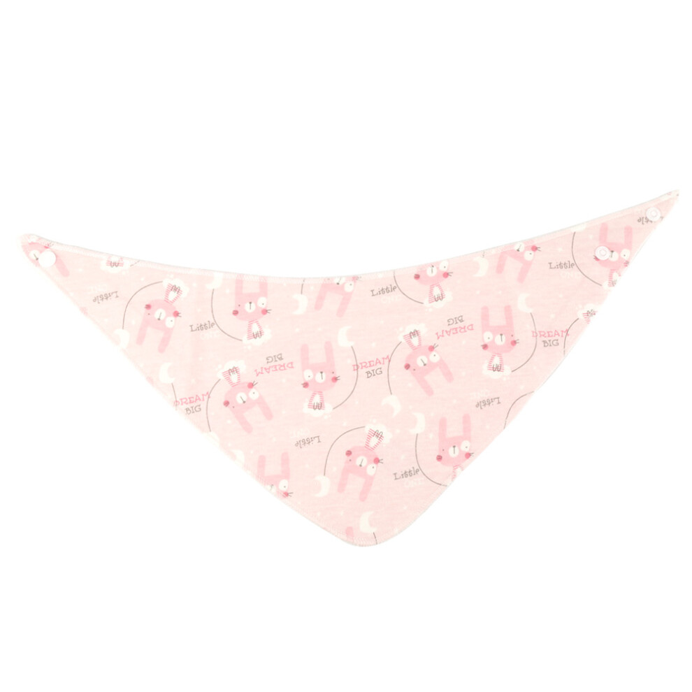 Insular Comfortable Cotton Newborn Baby Bib Little Girls Boys Birthday Party Gifts (Rabbit)